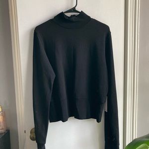 NWT - COTTON CITIZEN black turtleneck sweater